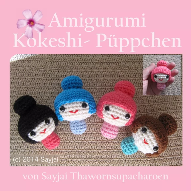 Amigurumi Kokeshi- Püppchen - Sayjai Thawornsupacharoen - K and J Publishing