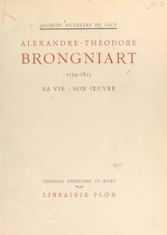 Alexandre-Théodore Brongniart, 1739-1813