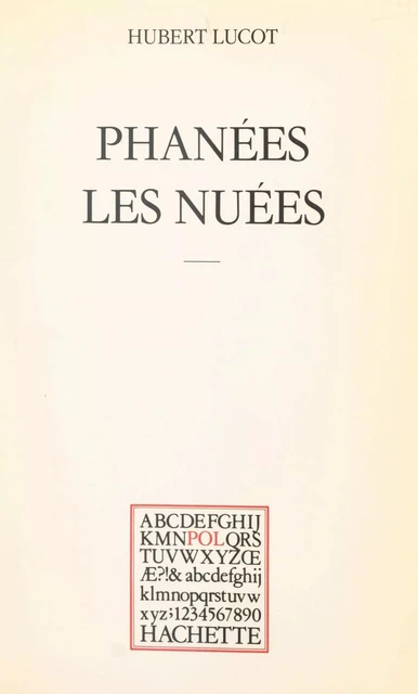 Phanées les nuées - Hubert Lucot - (Hachette) réédition numérique FeniXX