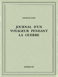 Journal d’un voyageur pendant la guerre