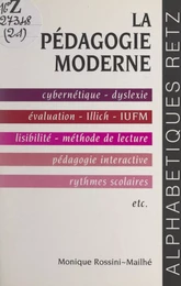 La pédagogie moderne