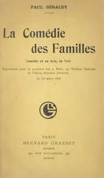 La comédie des familles