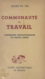 Communauté de travail