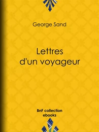 Lettres d'un voyageur