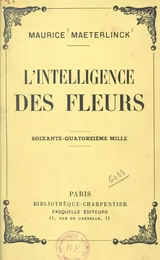 L'intelligence des fleurs