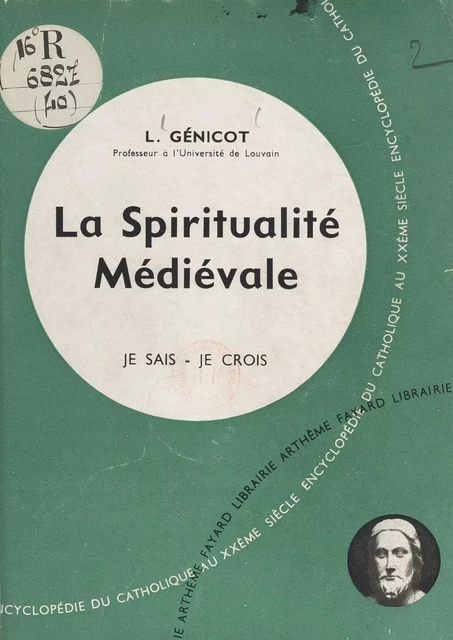 La vie en Dieu, les médiateurs (4) - Léopold Genicot - (Fayard) réédition numérique FeniXX