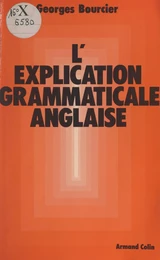 L'explication grammaticale anglaise