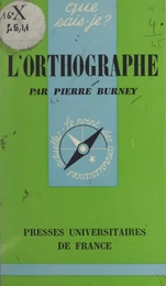 L'orthographe