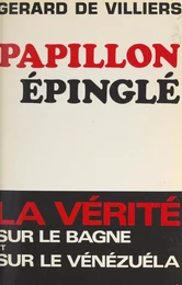 Papillon épinglé