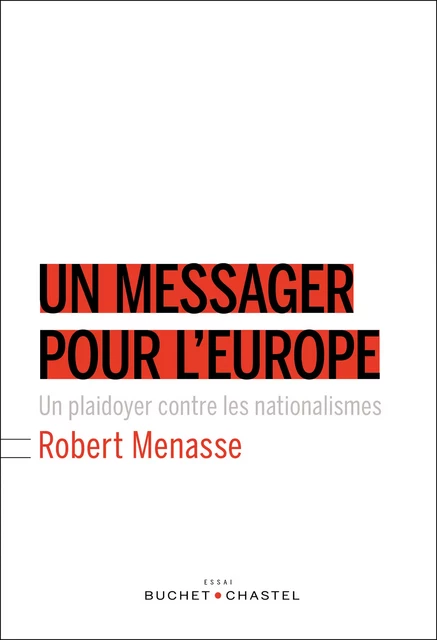 Un messager pour l'Europe - Robert Menasse - Libella