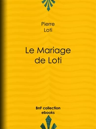 Le Mariage de Loti