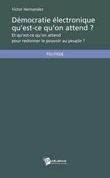 Démocratie électronique qu'est-ce qu'on attend ?