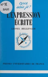 L'expression écrite