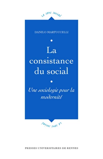 La consistance du social - Danilo Martuccelli - Presses universitaires de Rennes