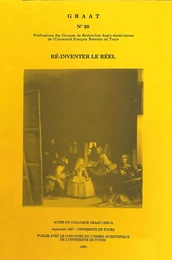 Ré-inventer le réel