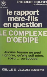 Le complexe d'Œdipe