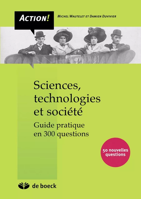 Sciences, technologies et société - Michel Wautelet, Damien Duvivier - De Boeck (Pédagogie et Formation)