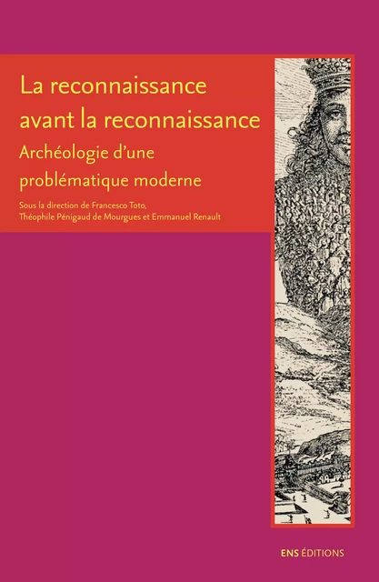 La reconnaissance avant la reconnaissance -  - ENS Éditions