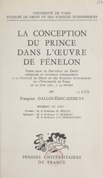 La conception du prince dans l'œuvre de Fénelon