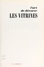 L'art de décorer les vitrines