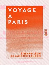 Voyage à Paris