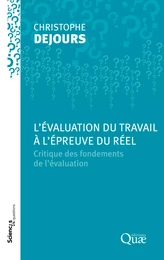 L'évaluation du travail à l'épreuve du réel