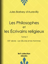 Les Philosophes et les Écrivains religieux