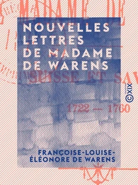 Nouvelles lettres de Madame de Warens