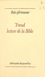 Freud lecteur de la Bible