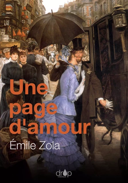 Une page d'amour - Emile Zola - Les éditions Pulsio