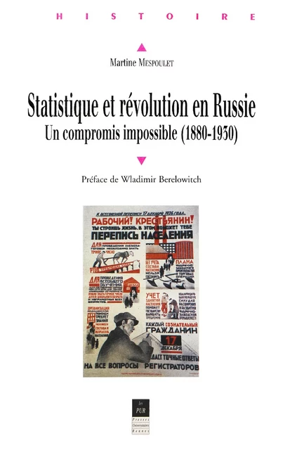 Statistique et révolution en Russie - Martine Mespoulet - Presses universitaires de Rennes