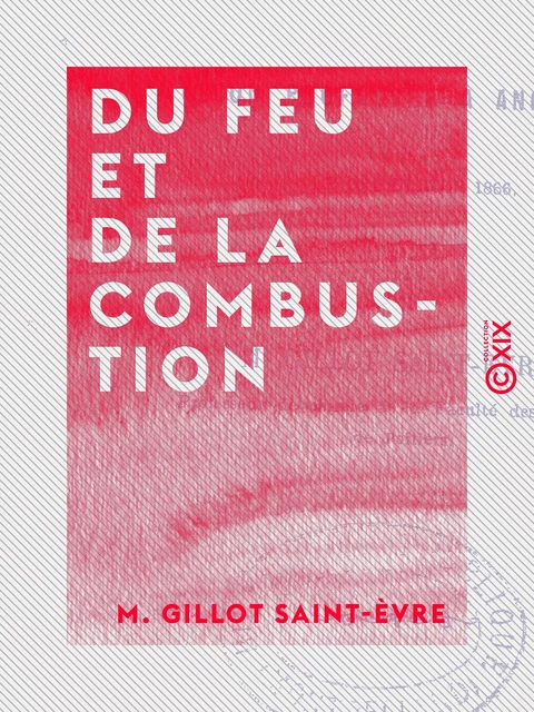 Du feu et de la combustion - M. Gillot Saint-Èvre - Collection XIX