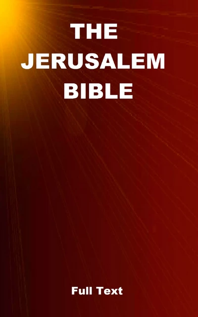 The Jerusalem Bible - Ctad J - Editions CTAD