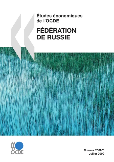 Études économiques de l'OCDE : Fédération de Russie 2009 -  Collectif - OECD