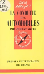 La conduite des automobiles