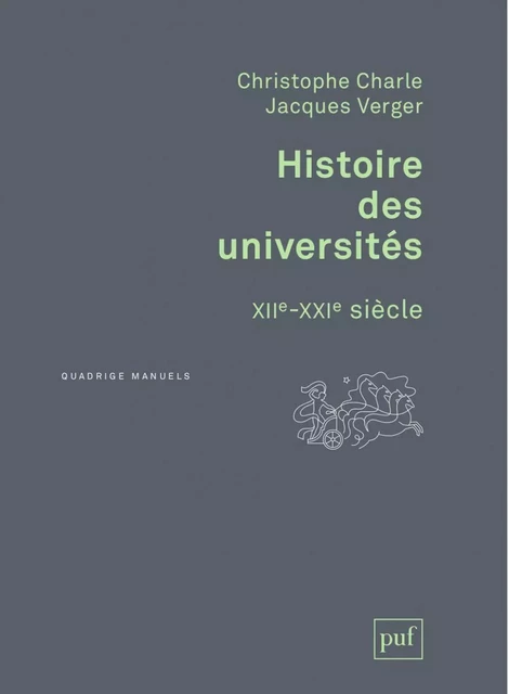 Histoire des universités - Jacques Verger, Christophe Charle - Humensis