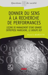 Donner du sens à la recherche de performances