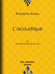 L'acoustique