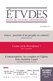 Etudes Novembre 2015