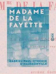 Madame de La Fayette