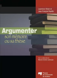 Argumenter son mémoire ou sa thèse