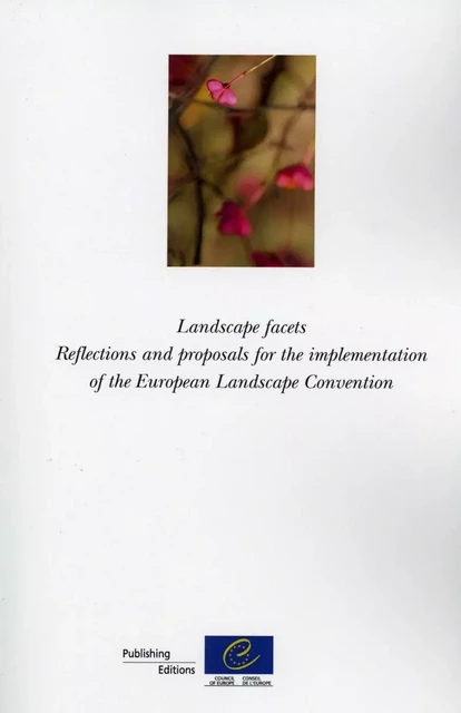 Landscape facets. Reflections and proposals for the implementation of the European Landscape Convention -  Collectif - Conseil de l'Europe