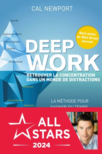 Deep work : retrouver la concentration dans un monde de distractions - Cal Newport - Alisio