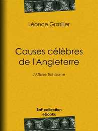 Causes célèbres de l'Angleterre