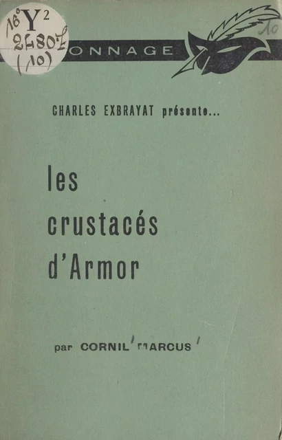 Les crustacés d'Armor - Cornil Marcus - (Éditions Du Masque) réédition numérique FeniXX