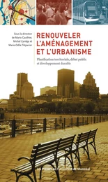 Renouveler l'aménagement et l'urbanisme