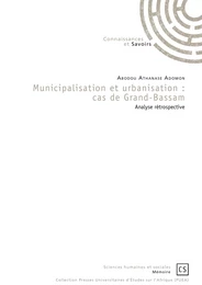 Municipalisation et urbanisation : cas de Grand-Bassam