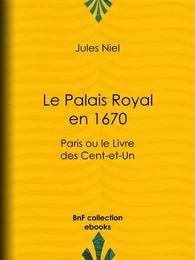 Le Palais Royal en 1670