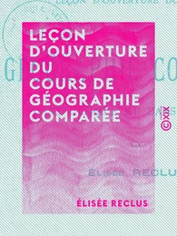 Leçon d'ouverture du cours de géographie comparée