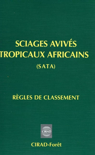 Sciages avivés tropicaux africains -  Collectif - Quae